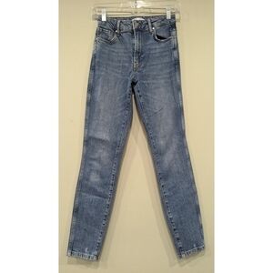 Anine Bing High Waist Medium Wash Skinny Jeans Size 23